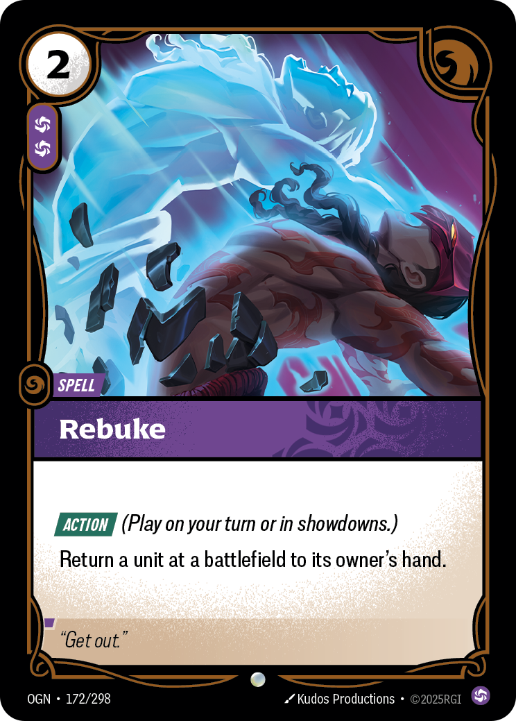 Rebuke · OGN 172