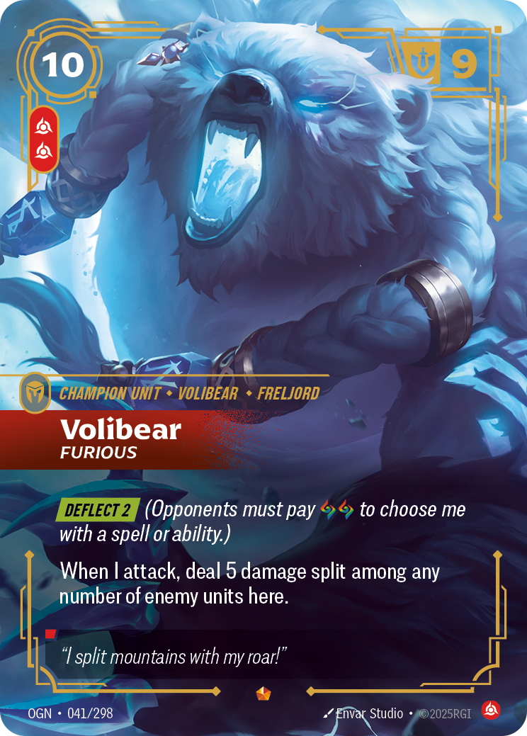 Volibear, Furious · OGN 041