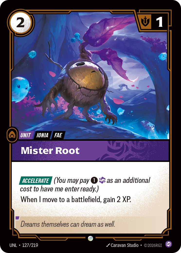 Mister Root · UNL 127