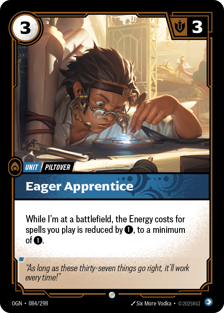 Eager Apprentice · OGN 084