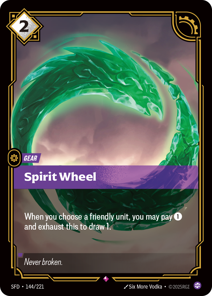 Spirit Wheel · SFD 144