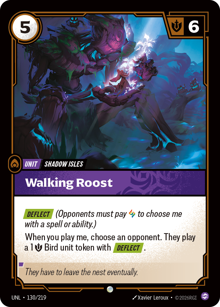 Walking Roost · UNL 130
