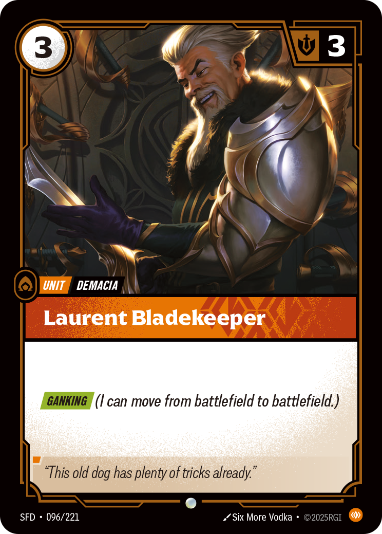 Laurent Bladekeeper · SFD 096