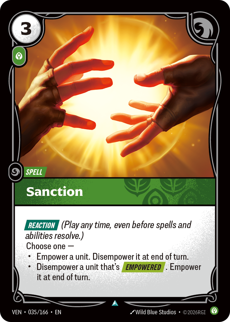 Sanction · VEN 035
