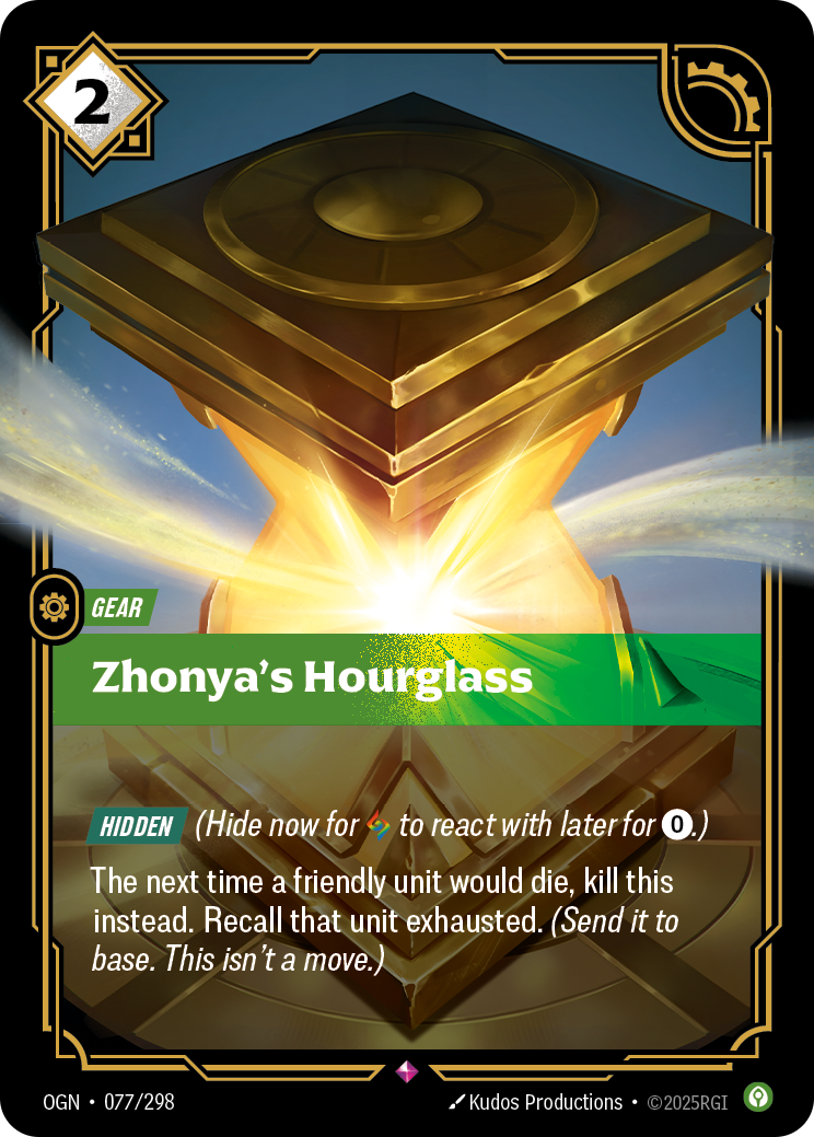 Zhonya's Hourglass · OGN 077