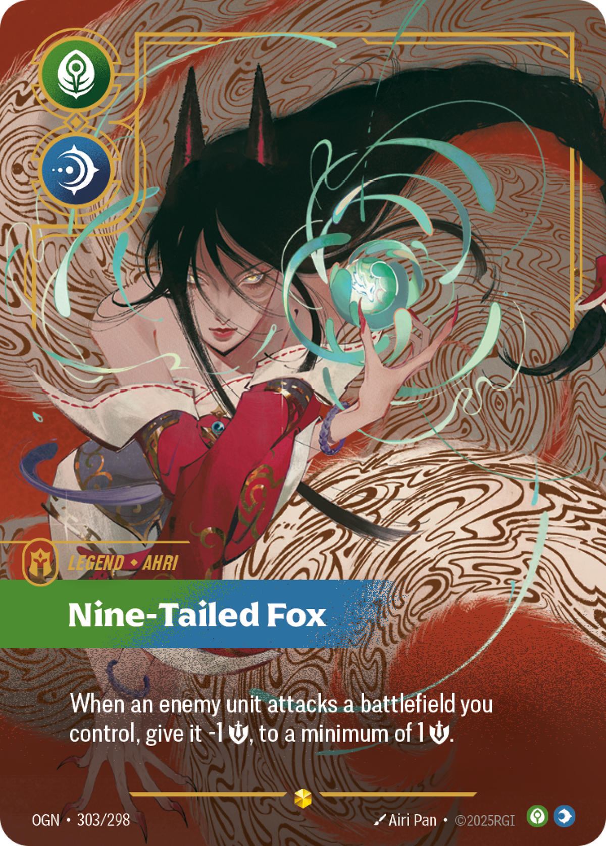 Ahri, Nine-Tailed Fox (Overnumbered) · OGN 303