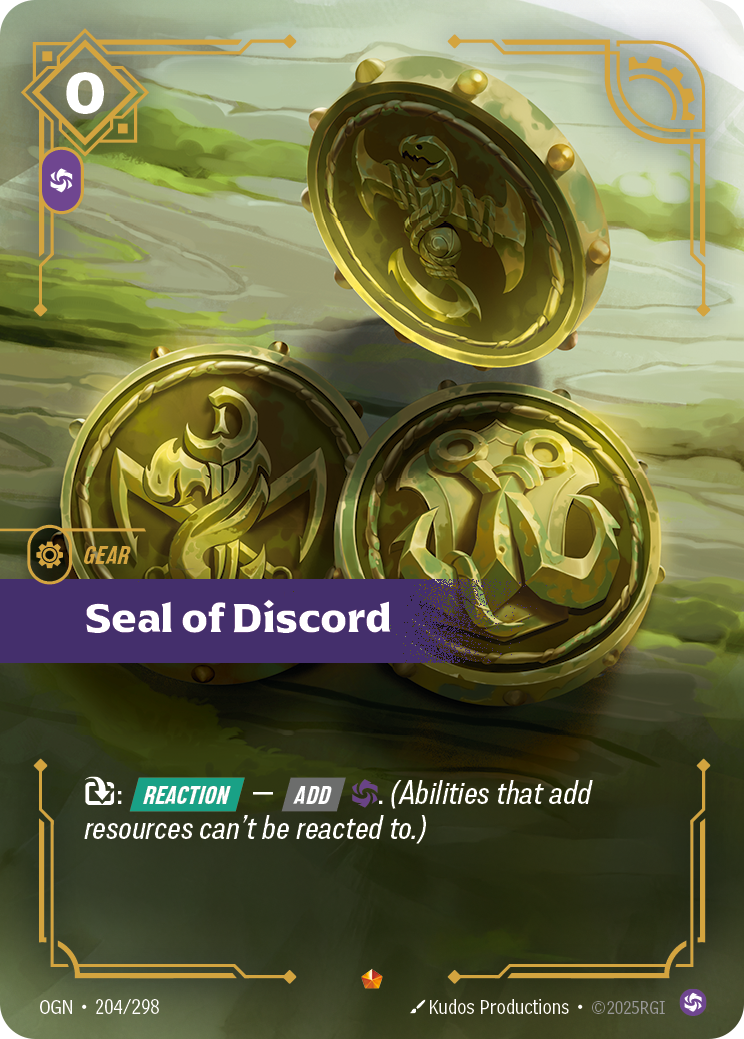 Seal of Discord · OGN 204
