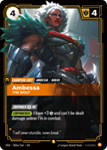 Ambessa, The Wolf (Alternate Art) · VEN 084a