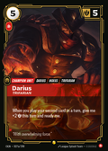 Darius, Trifarian (Alternate Art) · OGN 027a