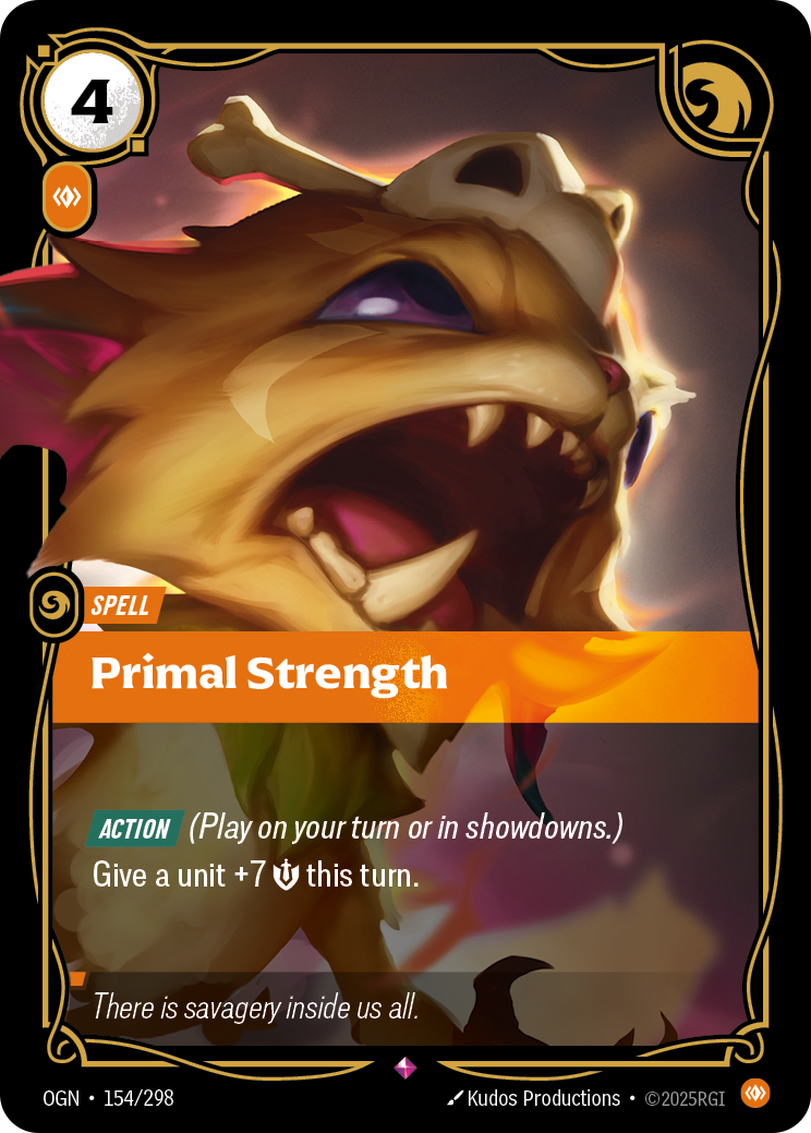Primal Strength · OGN 154