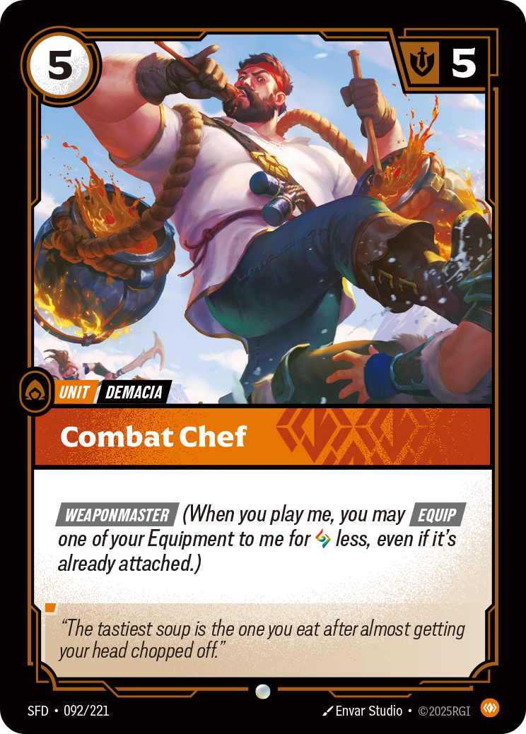 Combat Chef · SFD 092
