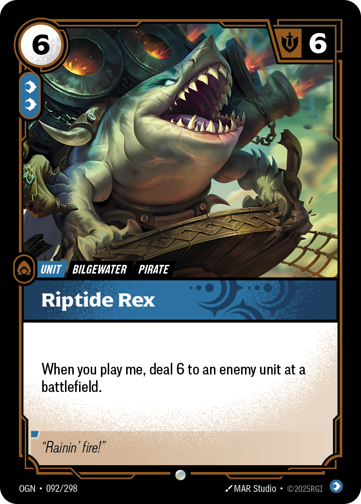 Riptide Rex · OGN 092