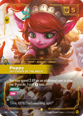 Poppy, Defender of the Meek (Alternate Art) · UNL 178a