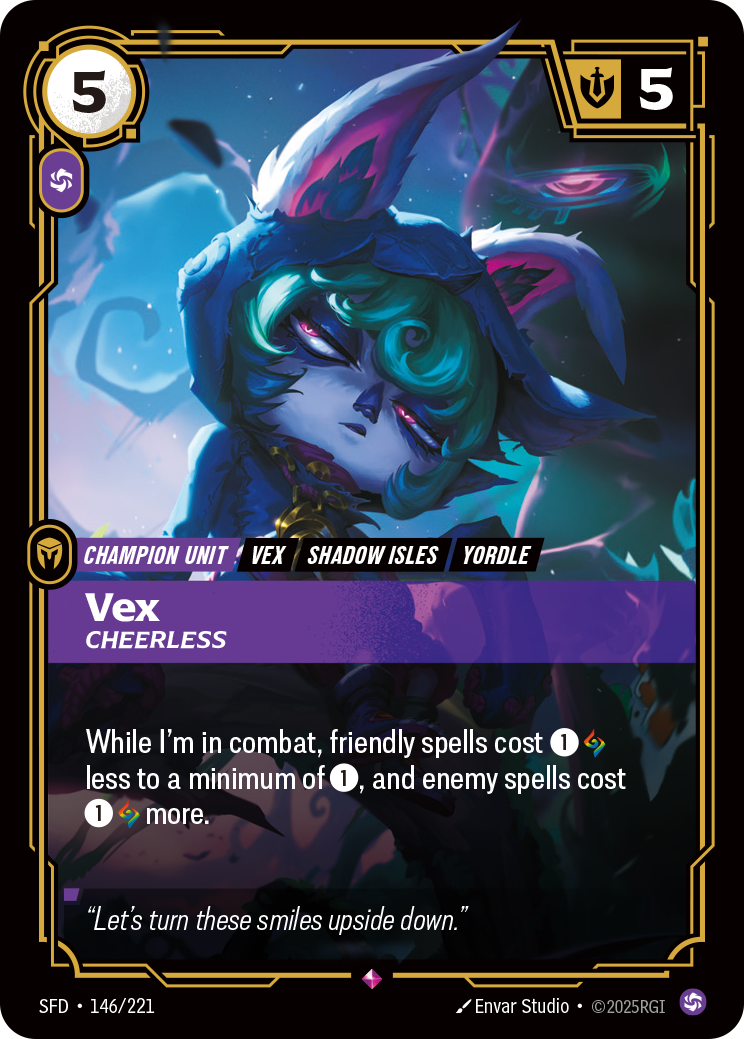 Vex, Cheerless · SFD 146