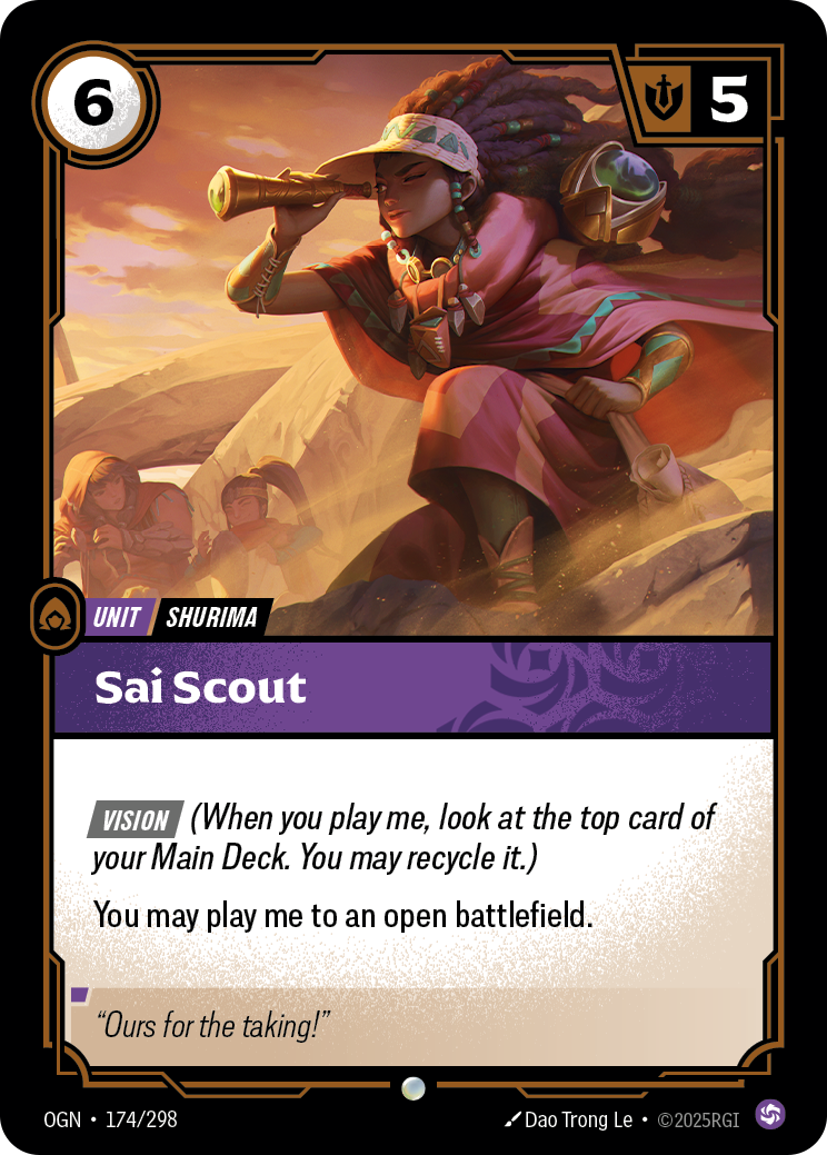 Sai Scout · OGN 174