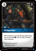 Pickpocket · SFD 074