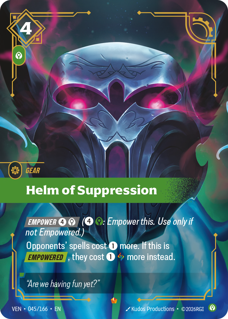 Helm of Suppression · VEN 045