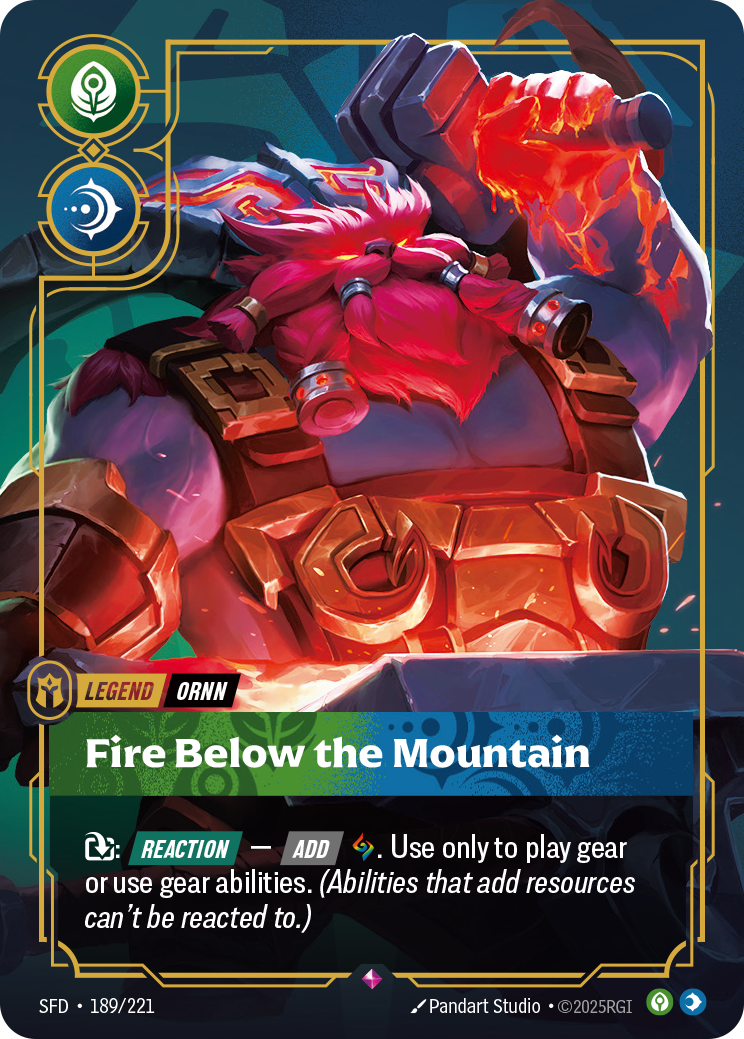Ornn, Fire Below the Mountain · SFD 189