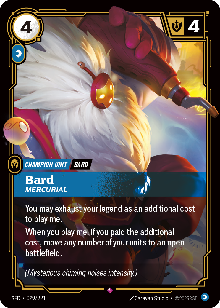 Bard, Mercurial · SFD 079