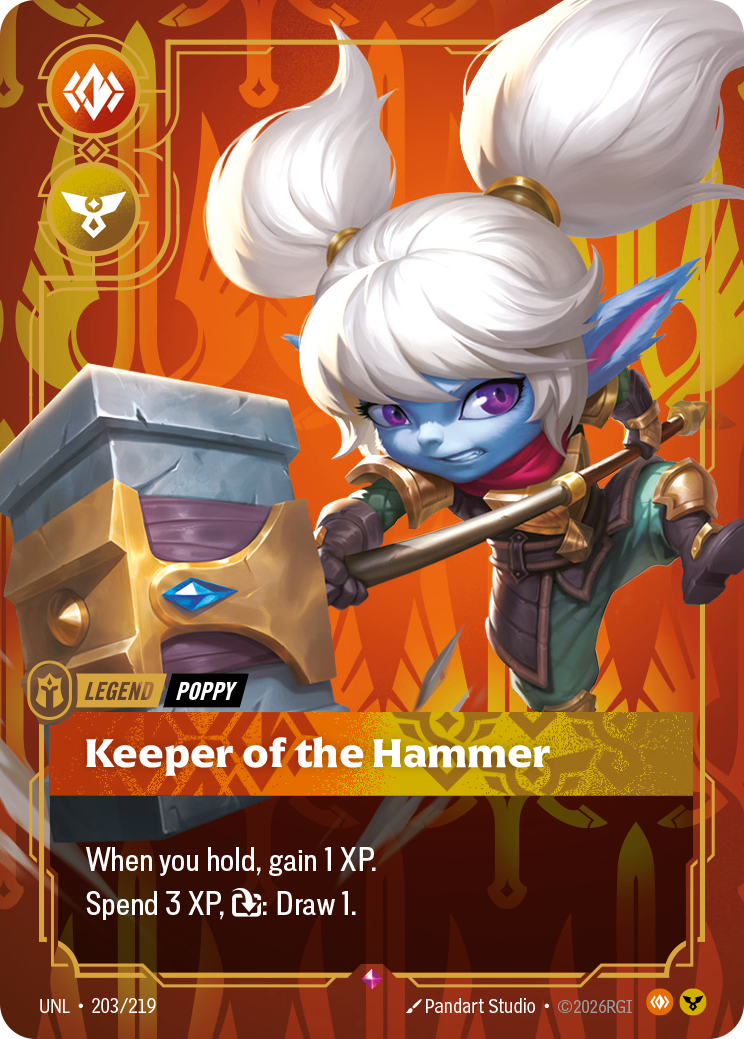 Poppy, Keeper of the Hammer · UNL 203