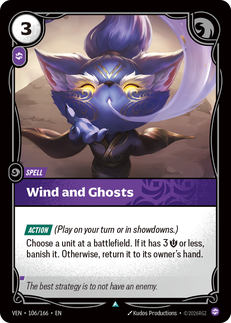 Wind and Ghosts · VEN 106