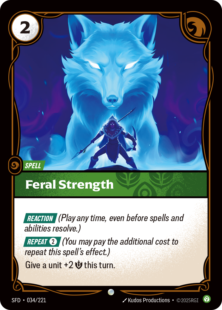 Feral Strength · SFD 034