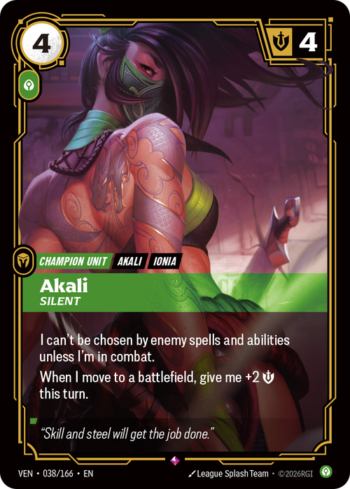 Akali, Silent · VEN 038
