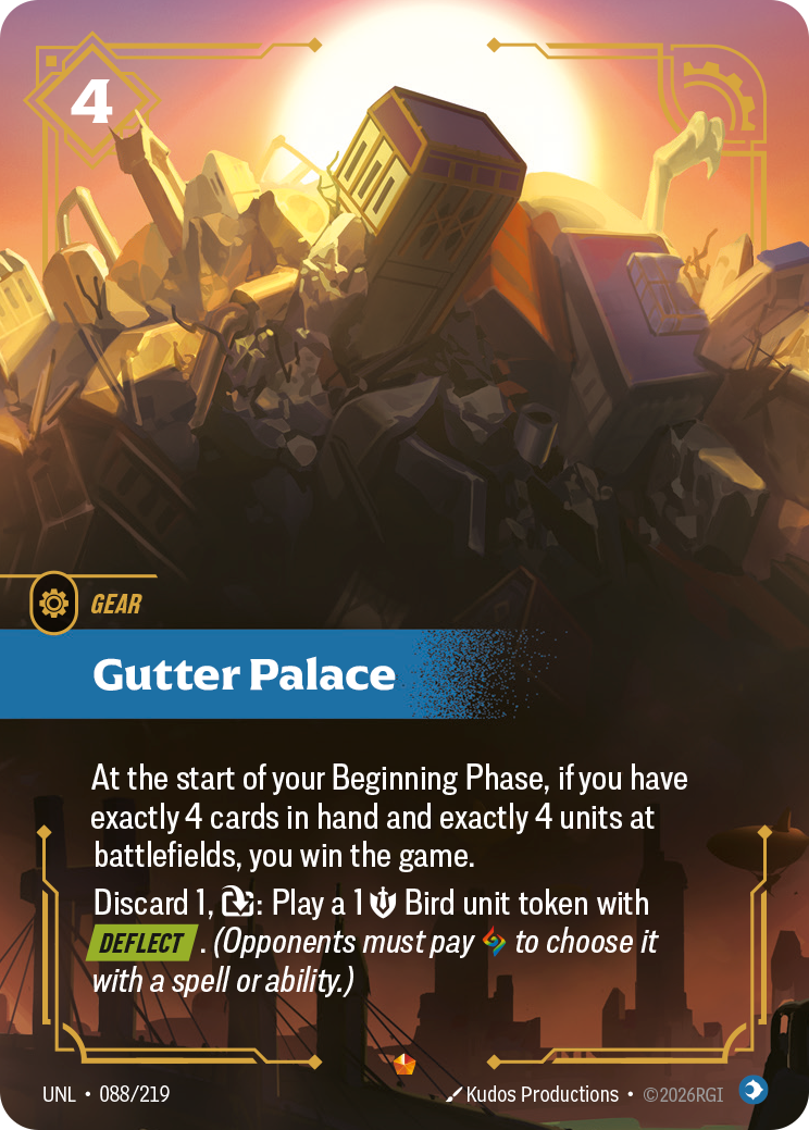 Gutter Palace · UNL 088