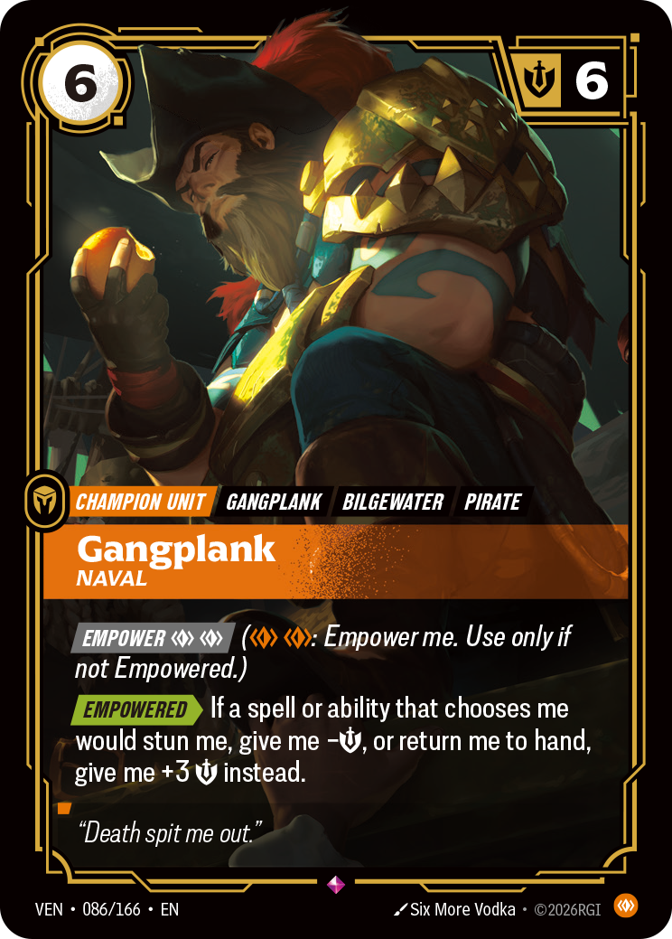 Gangplank, Naval · VEN 086