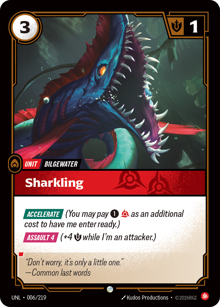 Sharkling · UNL 006
