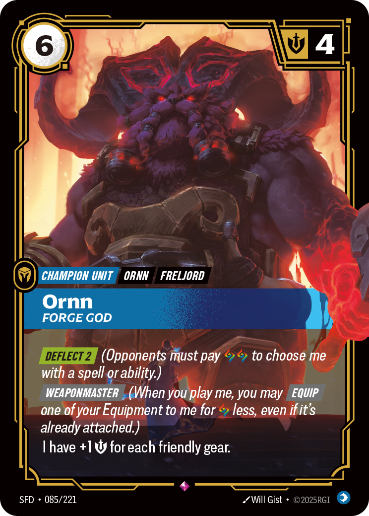 Ornn, Forge God · SFD 085