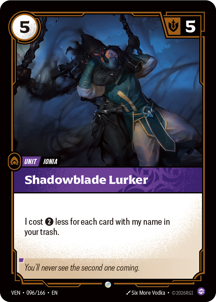 Shadowblade Lurker · VEN 096