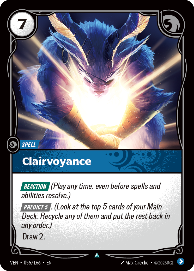 Clairvoyance · VEN 056