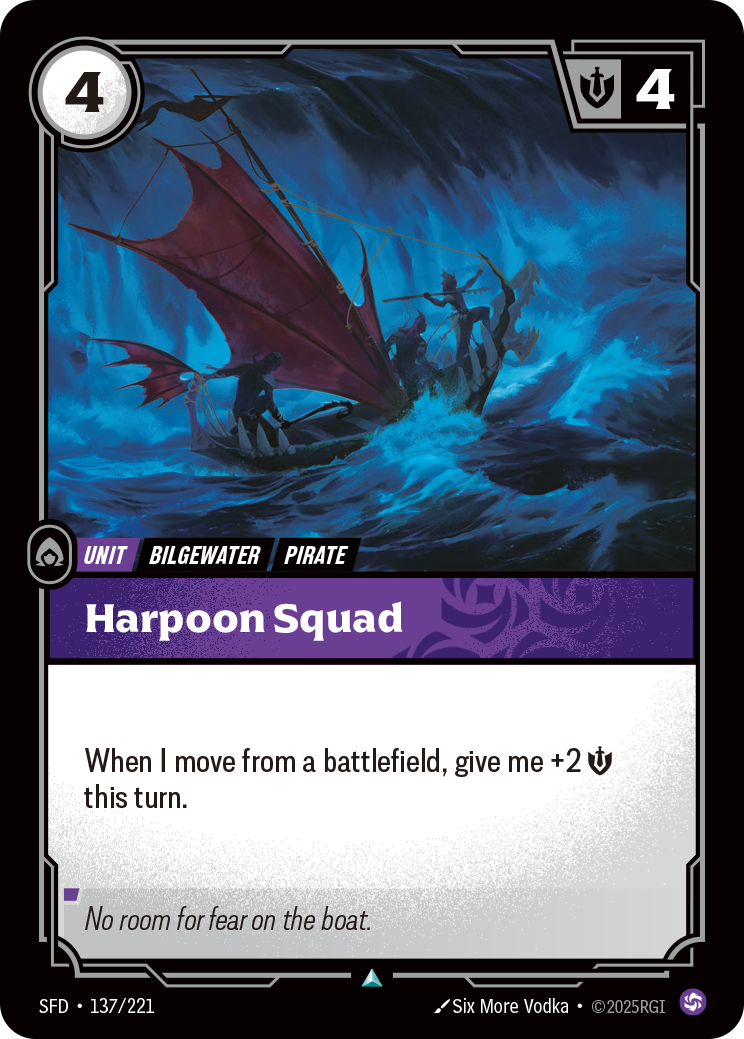 Harpoon Squad · SFD 137