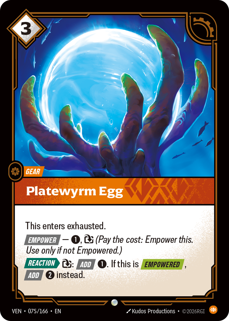 Platewyrm Egg · VEN 075