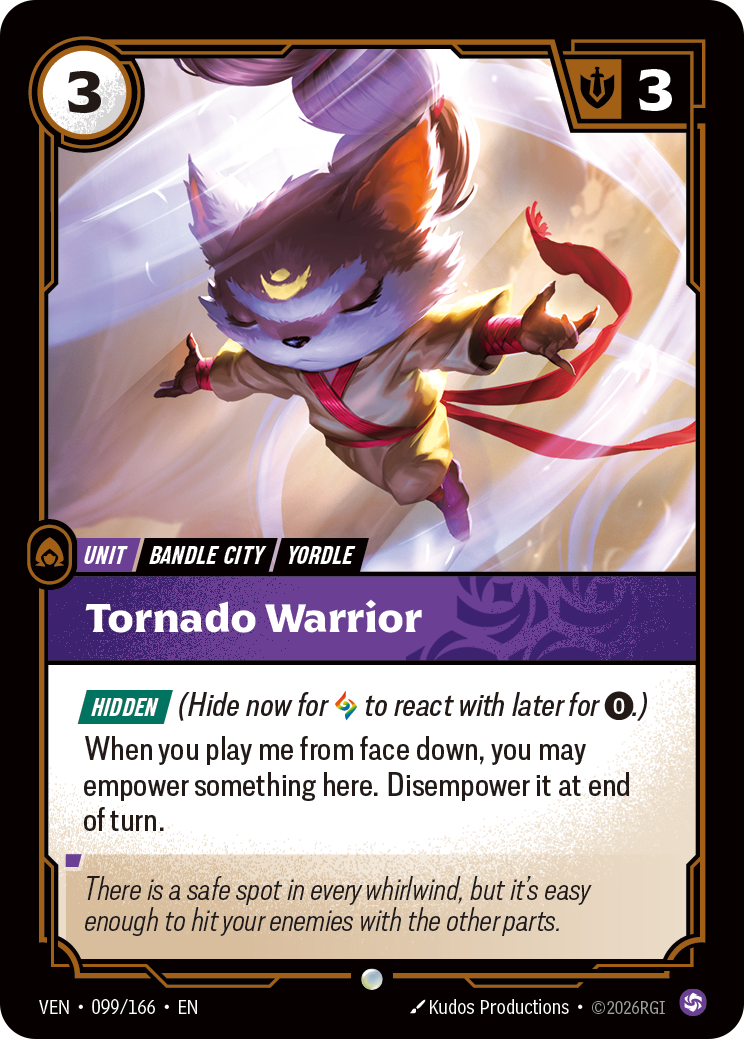 Tornado Warrior · VEN 099