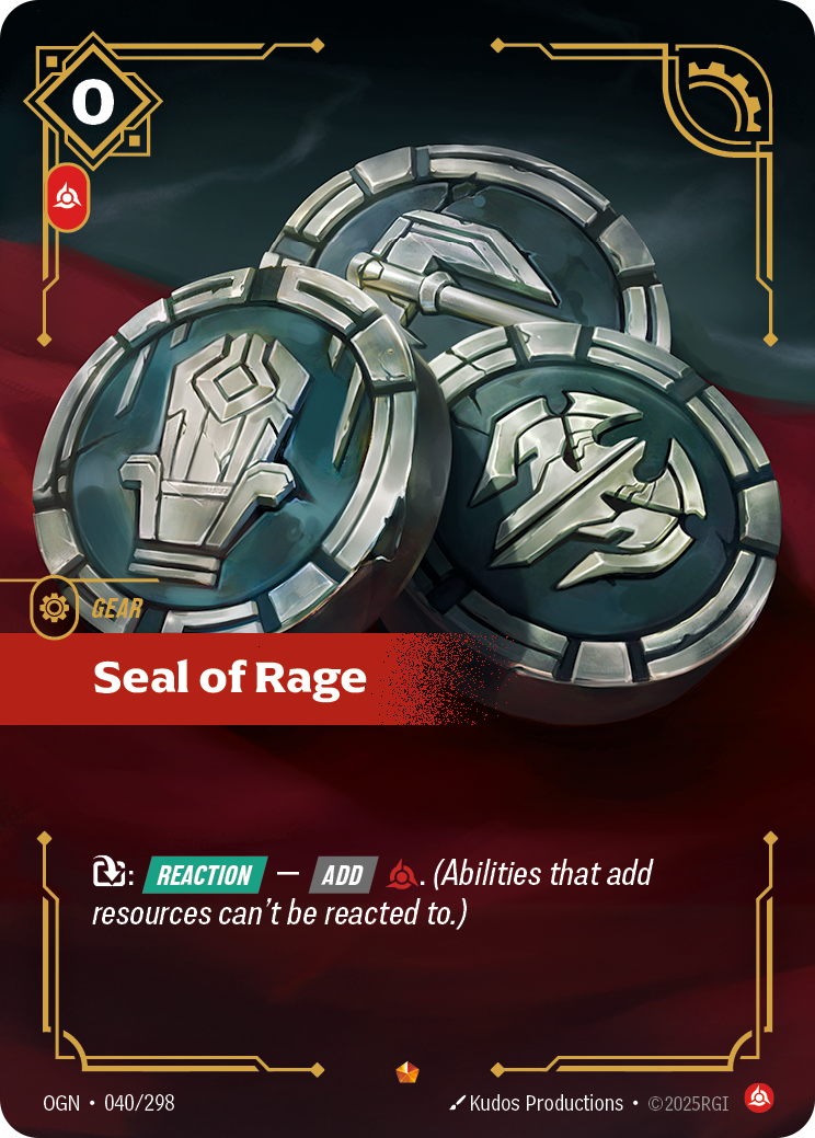 Seal of Rage · OGN 040