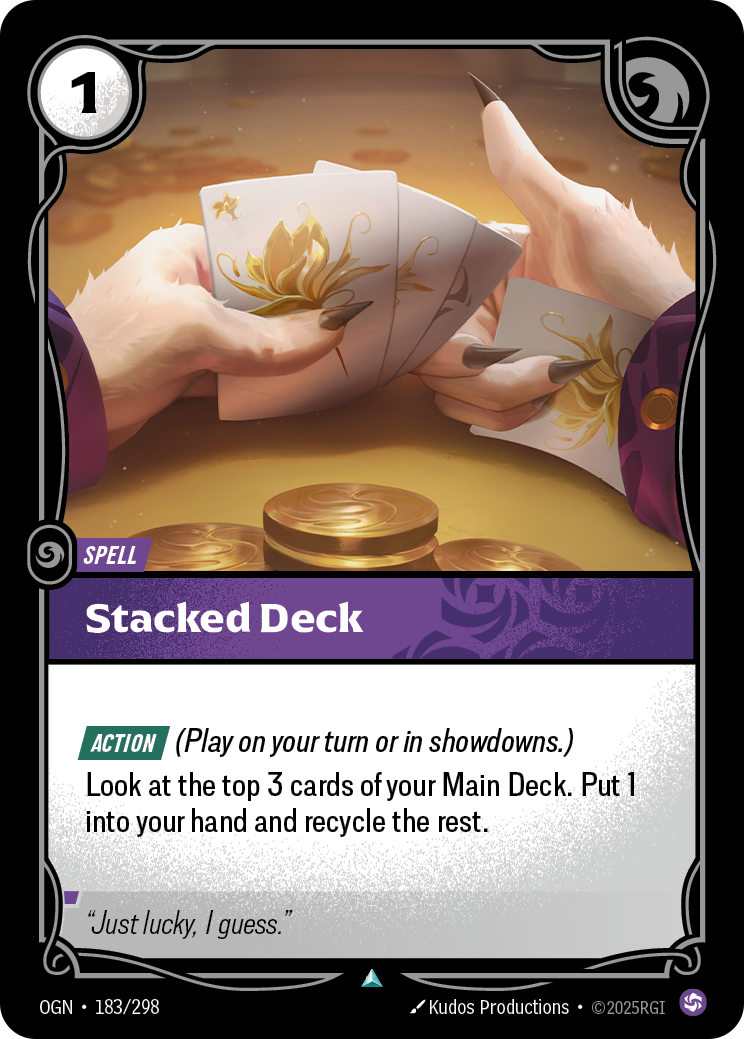 Stacked Deck · OGN 183