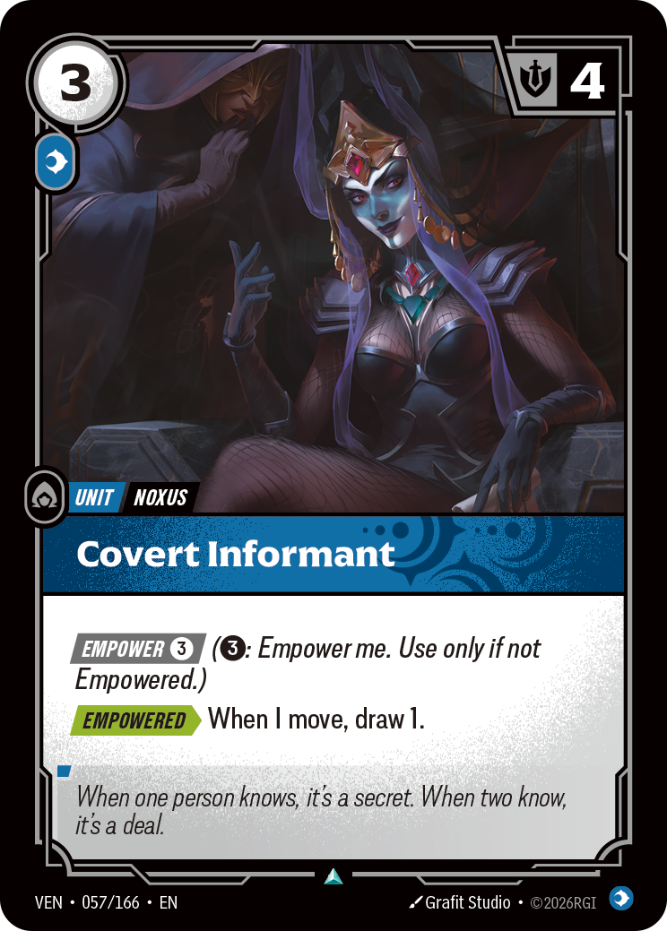 Covert Informant · VEN 057